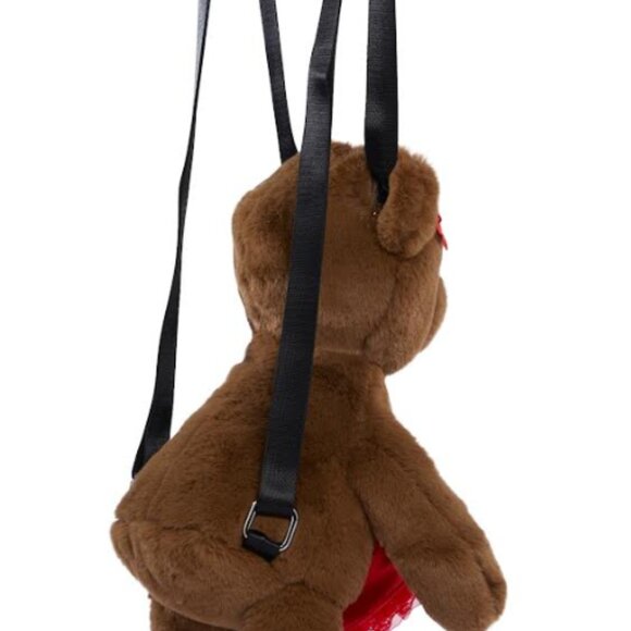 NEW Dolls Kill Sugar Thrillz Cutie To Be Loved Teddy Bear Backpack Valentine - Picture 4 of 4